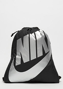 NIKE Heritage black/black/silver 