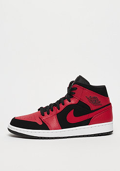 JORDAN Air Jordan 1 Mid  black/gym red/white 