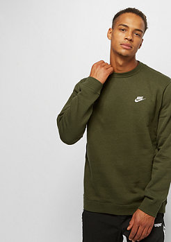 NIKE Club Crew olive canvas/white 