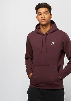 NIKE Club Swoosh burgundy crush/burgundy crush/white 