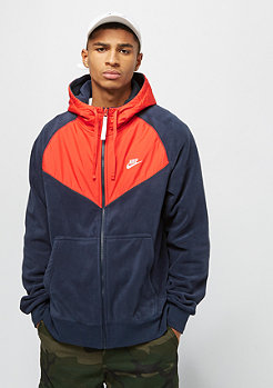 NIKE SW FZ Core Wntr SNL obsidian/habanero red/sail 