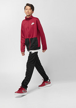 NIKE Junior SW TRACK SUIT POLY red crush/black/white 