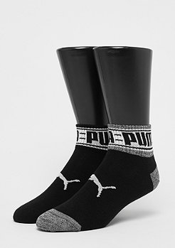 Puma Quarter 2P Logo Welt black/white 