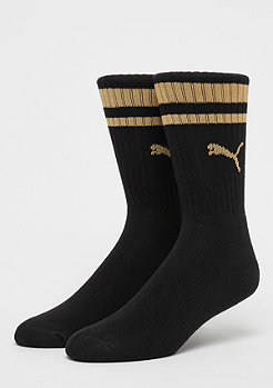Puma Heritage Crew Stripe 2P black/gold 
