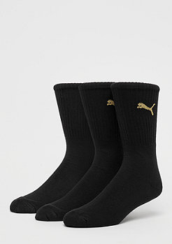 Puma Sport Crew 3P black/gold 