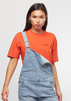 Carhartt WIP Scrip Emroidery persimmon/black 
