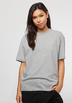 Carhartt WIP Script Emroidery grey heather /white 