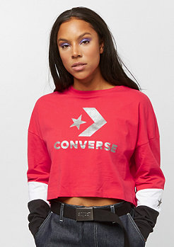 Converse Colorblocked Cropped cherry red multi 