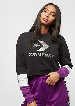 Converse Colorblocked Cropped converse black multi 