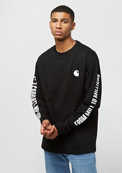 Carhartt WIP L/S 1989 WIP black/white 