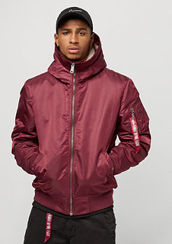 Alpha Industries MA-1 Hooded burgundy 