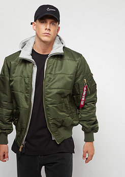 Alpha Industries MA-1D-Tec Puffer OS dark green 