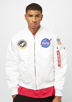 Alpha Industries MA-1VF NASA white 