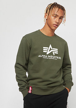 Alpha Industries Basic Sweater dark green 