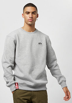 Alpha Industries Basic Sweater Small Logo grey heather 