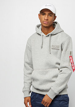 Alpha Industries Red Stripe grey heather 