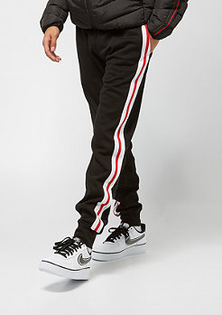 Urban Classics 3-Tone Side Stripe Terry blk/wht/f.red 