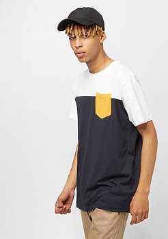 Urban Classics 3-Tone Pocket navy/white/c.yellow 