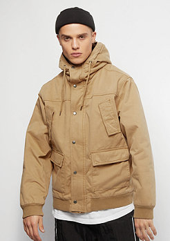 Urban Classics Hooded Cotton camel 