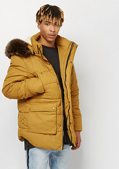 Urban Classics Hooded Faux Fur goldenoak 