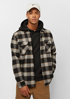 Brixton Bowery Flannel black/cream 