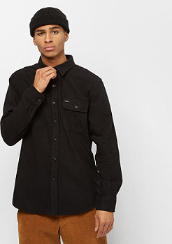 Brixton Bowery Solid L/S Flannel black 