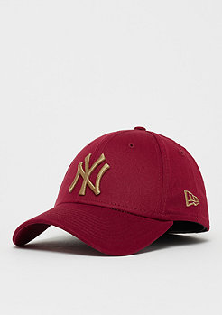 New Era 39Thirty MLB New York Yankees Essential cardinal/wheat 