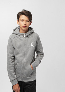 JORDAN Junior Jumpman Fleece FZ carbon heather 