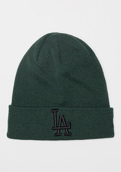 New Era Cuff Knit MLB Los Angeles Dodgers Essential dark green/black 