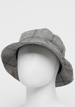 Brixton Hardy W Bucket grey plaid 
