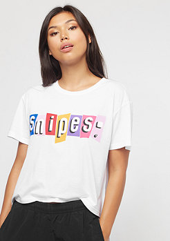SNIPES Colorblock Basic Logo white 