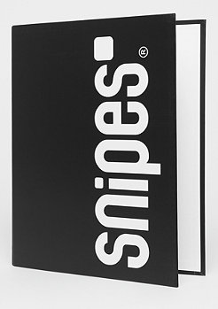 SNIPES Basic Logo Folder A4 black 