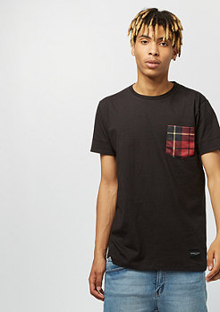 Criminal Damage Check Pocket black/red 