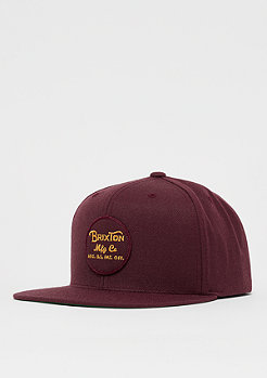 Brixton Wheeler Snap chestnut 