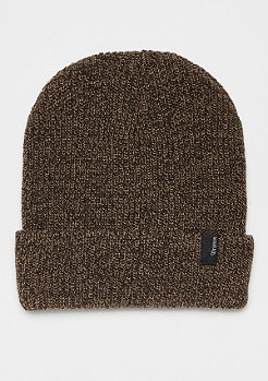Brixton Heist dark brown/sandstone 