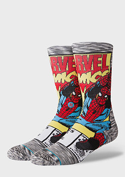 Stance Foundation Spiderman Comic grey 