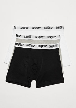 SNIPES Jersey 3er black/white/grey 