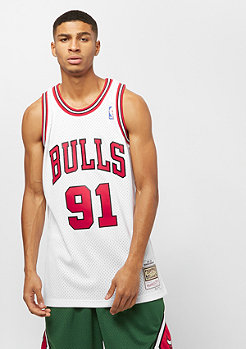Mitchell & Ness Swingman Jersey D. Rodman #91 CHI. BULLS white 