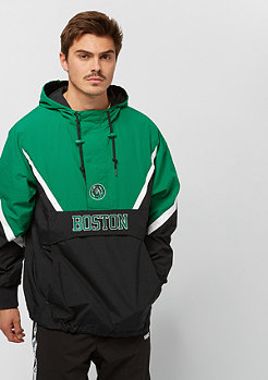 Mitchell & Ness Half Zip Boston Celtics black/green 