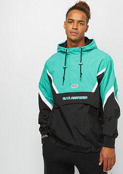 Mitchell & Ness Half Zip San Antonio Spurs black/teal 