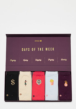 Stance Foundation Days Of The Week Pack multi 