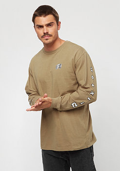 Brixton Primo LS Tee dusty olive 