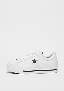 Converse One Star Platform OX white/black/white 