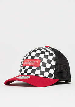 Mitchell & Ness Checkered Trucker 110 white/red 