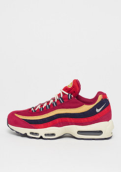 NIKE Air Max 95 Premium red crush/provence purple/wheat gold 