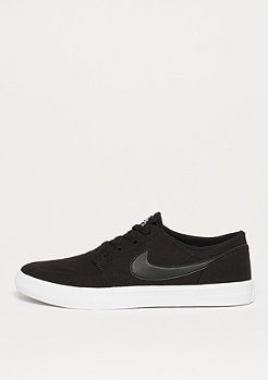 NIKE SB Solarsoft Portmore II Canvas black/black/white 