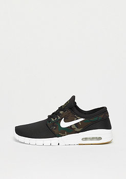 NIKE SB Stefan Janoski Max (GS) black/white-medium olive-gum light brown 