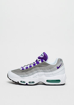 NIKE Wmns Air Max 95 white/court purple-emerald green 