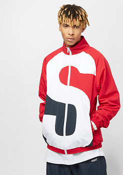 SNIPES Block Trackjacket red/white/navy 