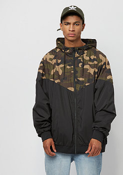 Urban Classics Oversize Pattern Arrow black/wood camo 